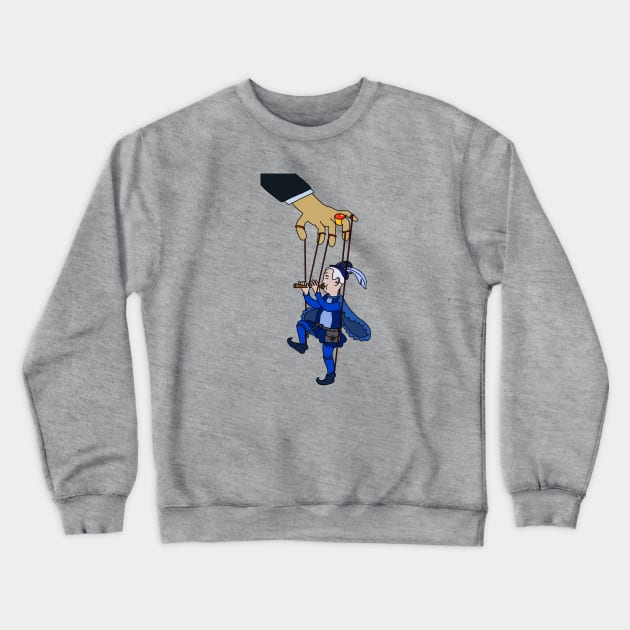 Puppet Crewneck Sweatshirt by 752 Designs